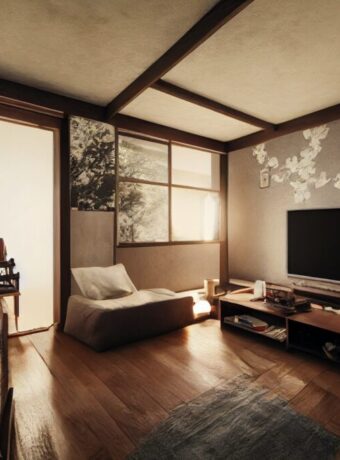 The Living Room in Traditional Japanese Style - DGi