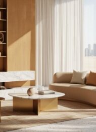 Klare Formen und warme Töne mit diesen Wohnkonzepten mit Dubai-Note