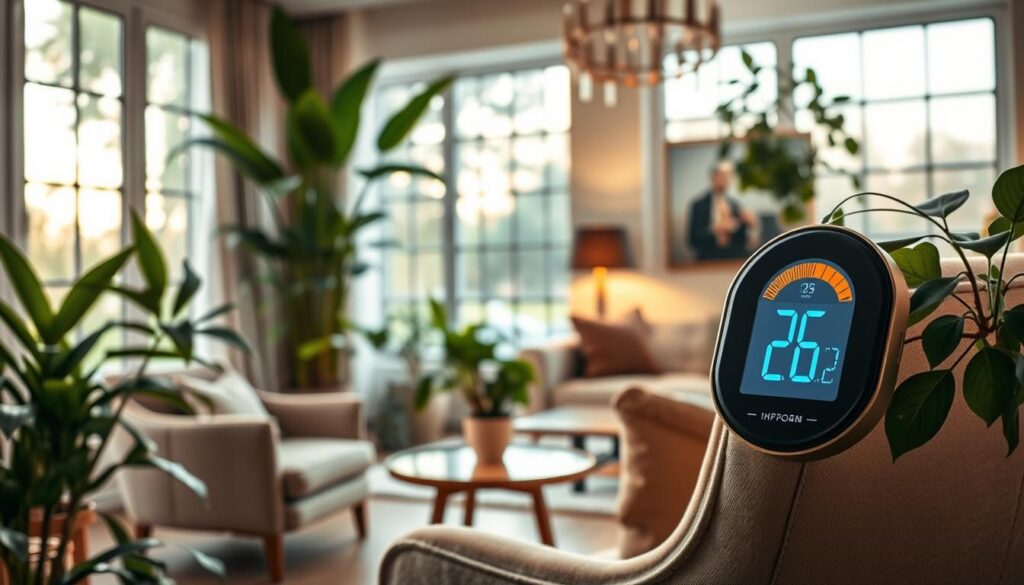 Optimales Wohnklima durch Temperatur, Luftfeuchtigkeit und Luftqualität
